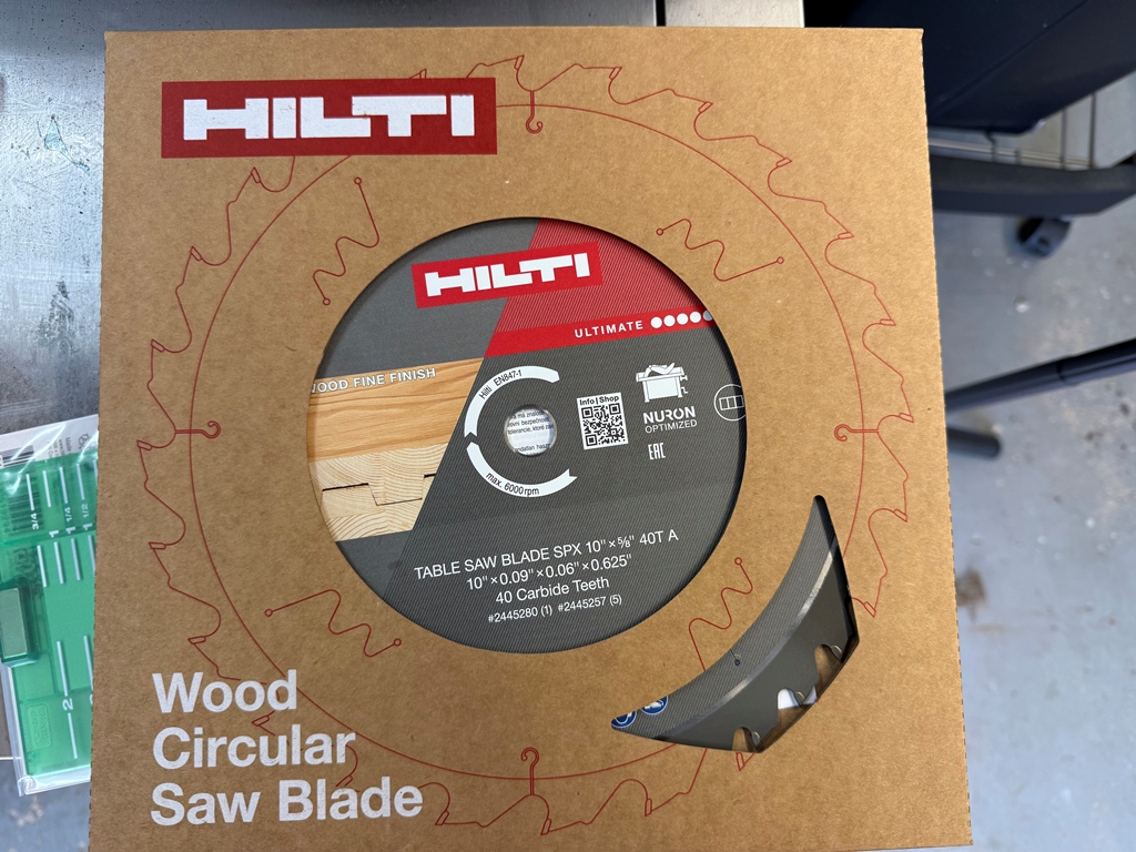 Hilti Cordless Table Saw SCT 60-22