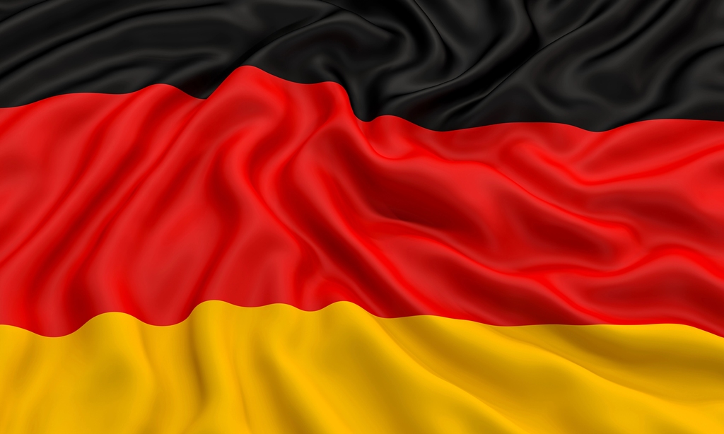 flag of germany with wrinkles. Flag of germany with wrinkles.