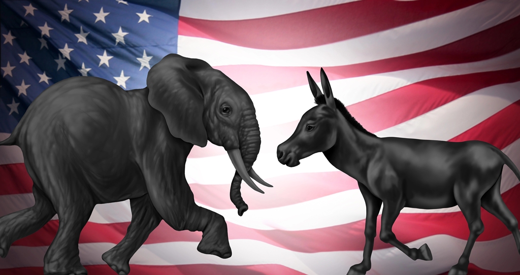 US Left And Right Politics US Left And Right Politics