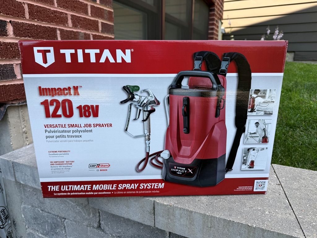 Titan Impact X 120 Paint Sprayer Titan Impact X 120 Paint Sprayer