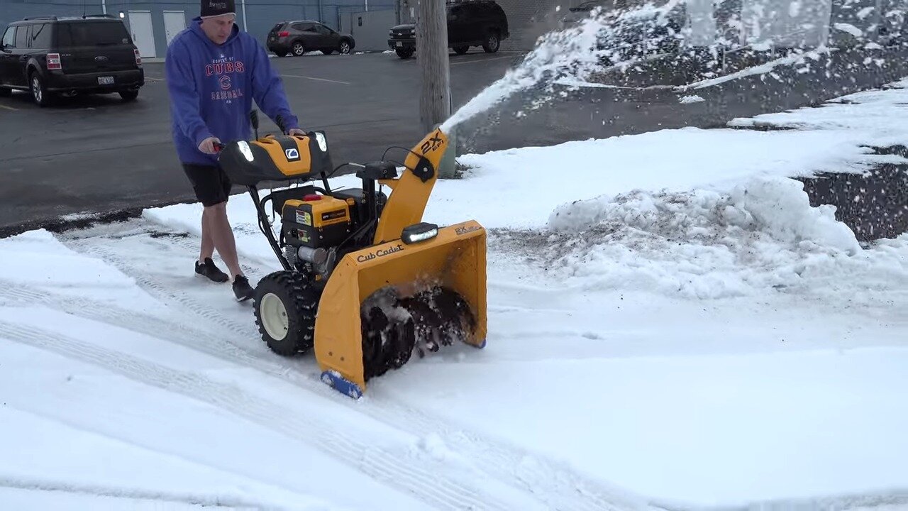 Cub Cadet 2X EFI throwing snow