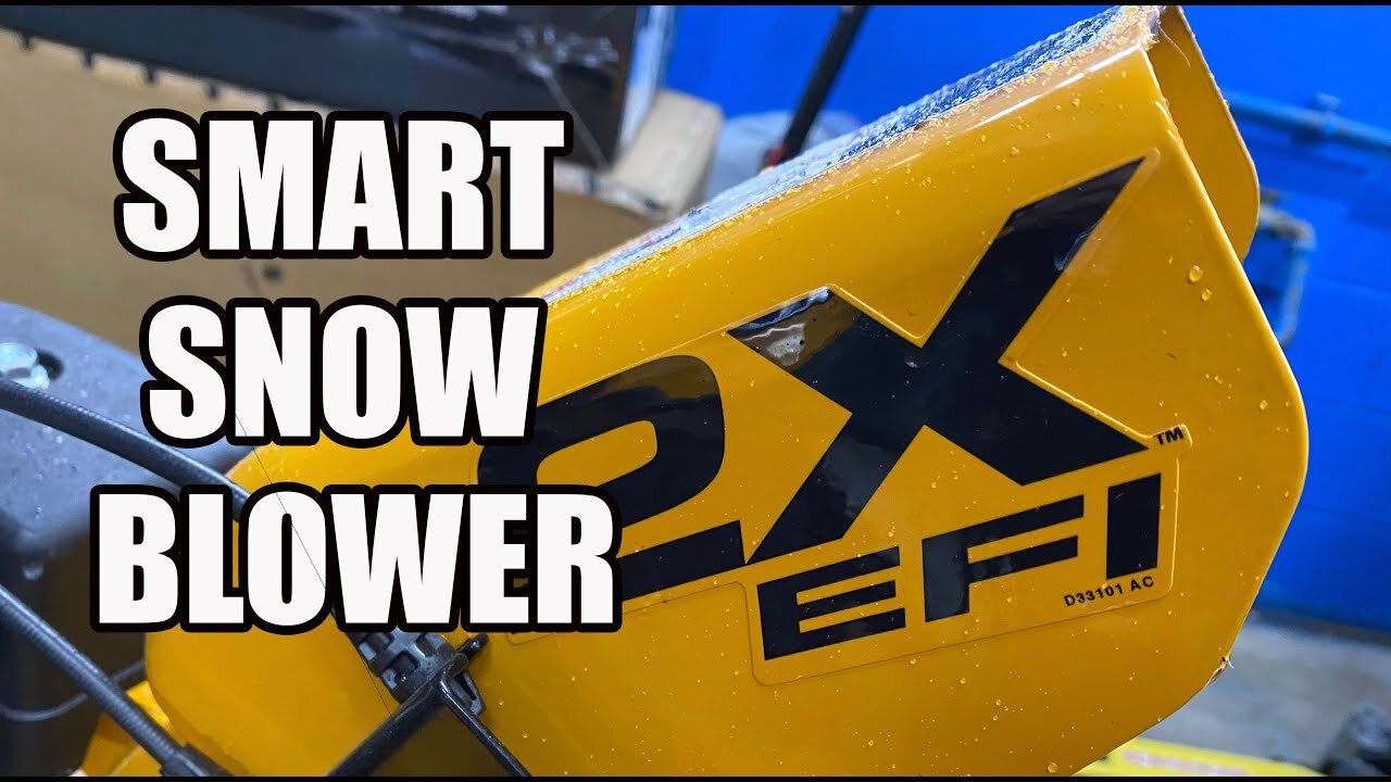 Cub Cadet 2X 30 inch EFI snow blower clearing snow