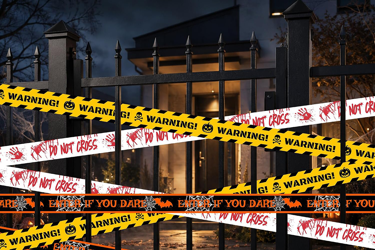 DIY-how-to-build-a-haunted-house_caution tape DIY how to build a haunted house caution tape