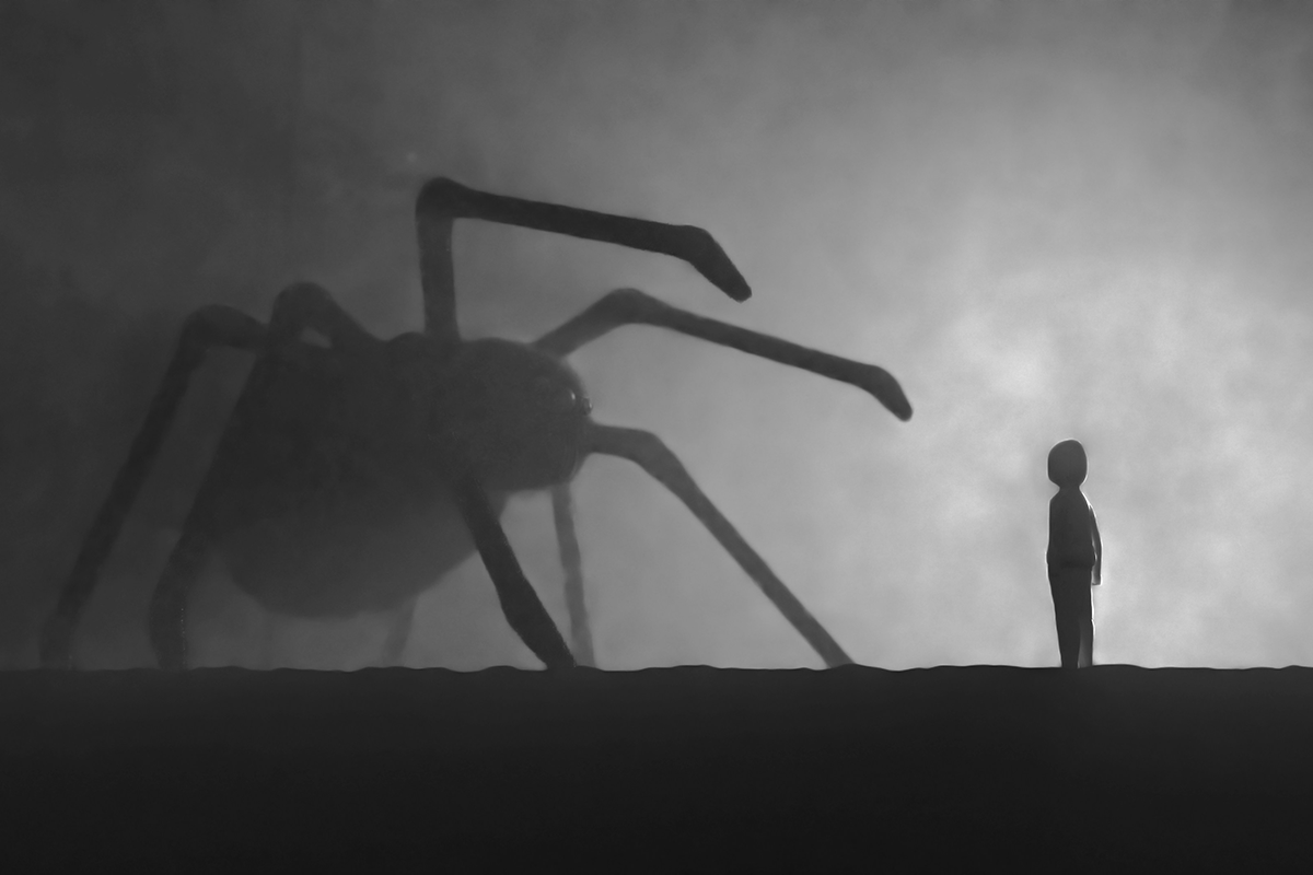 DIY-how-to-build-a-haunted-house_giant-spider DIY how to build a haunted house giant spider