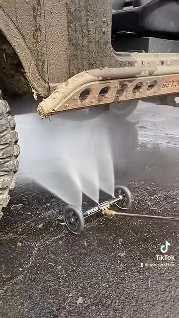 RYOBI RY31211 Pressure Washer Water Broom: Clean Under Your Truck Without Crawling