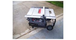 Porter Cable Job Site Table Saw - PCB220TS Review