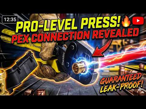 SharkBite PEX Press Review: Press Fittings Without the $1,500 Tool