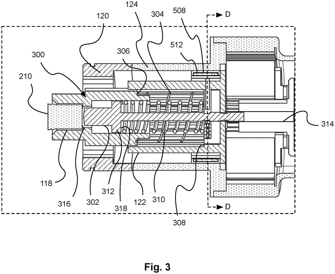 Patent drawing of a shear wrench tool from U.S. Patent No. 12,766,676, drawing sheet 3 (FIG. 3)